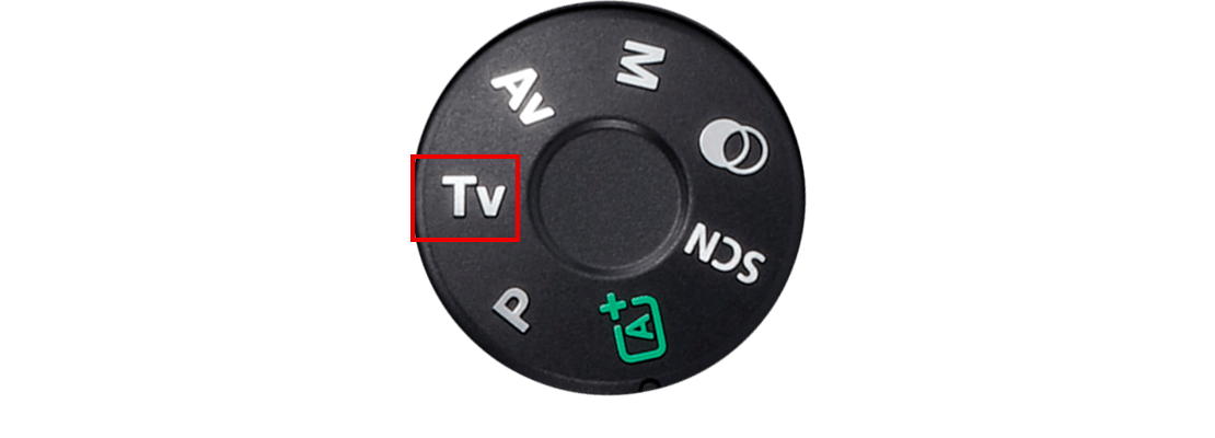 選擇Tv模式，提高快門速度定格高速運動被攝體，降低快門速度體現動感模糊