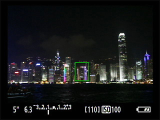 3.用實時顯示拍攝進行對焦