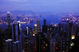 拍攝都市的細膩夜景